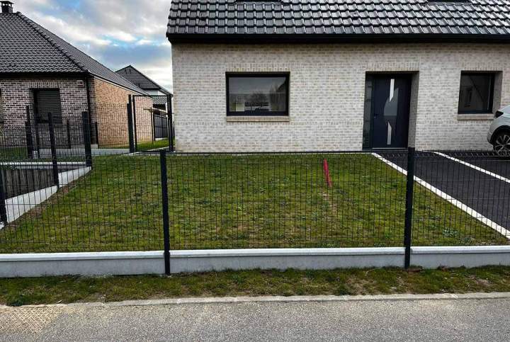 Réalisation de clôtures près d'Arras